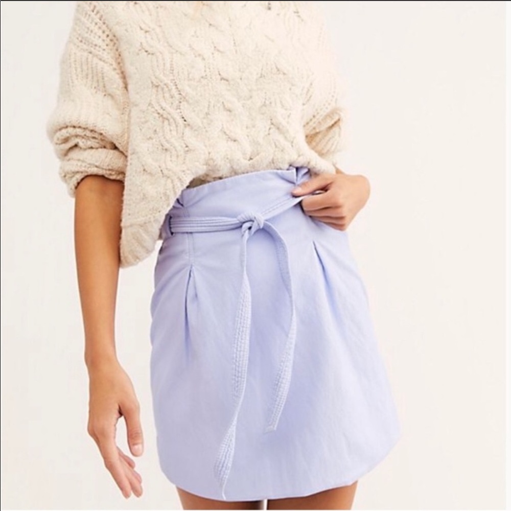 Free People skirt. Light purple. New no tags.